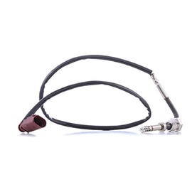 HELLA 6PT 010 376-111 Sensor, exhaust gas temperature - 2-pin connector - Bolted - Cable: 595mm