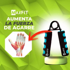 Maxfit 2 Mini Ejercitador De Manos Hand Grip Maxfit Em101 Color Azul