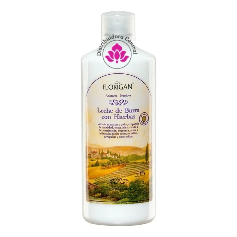 Aclarante Nutritiva Leche De Burra Con Hierbas 1lt. Florigan