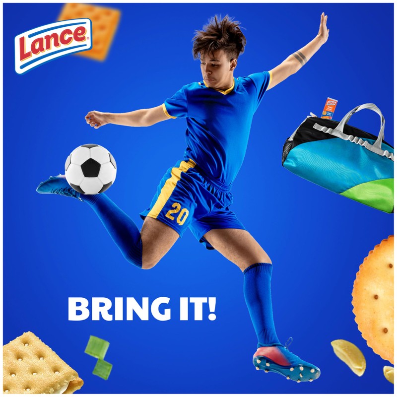 Lance Sandwich Crackers, Variety Pack, 3 Flavors, 8 Individually Wrapped