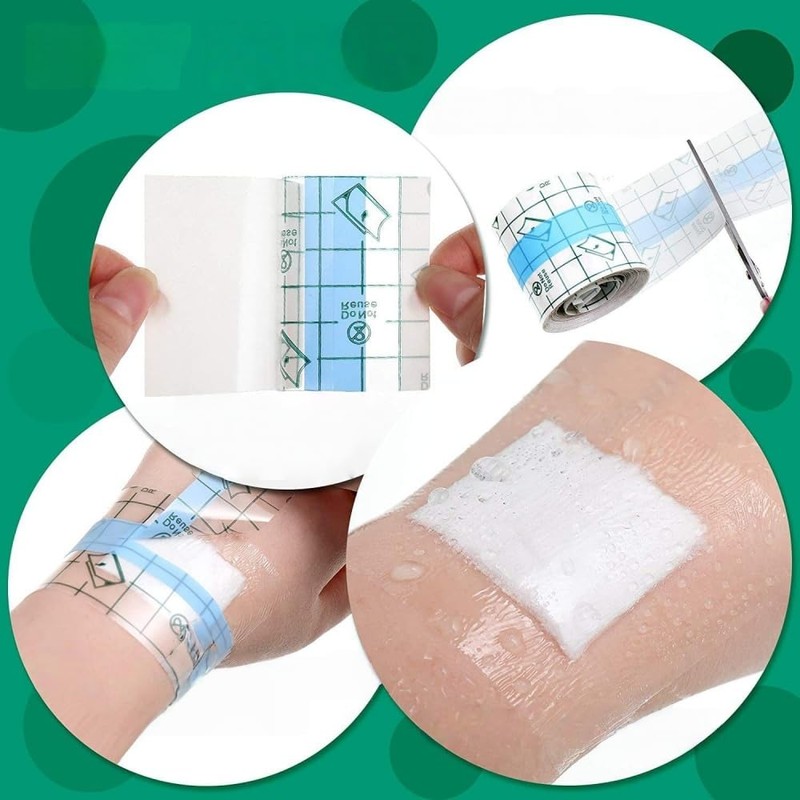 Waterproof Film Roll 10cm x 5m Transparent Scratch Protection Waterproof