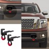 Vijay Front Tow Hook Mount Bracket and D-Ring Fit 2017-2021