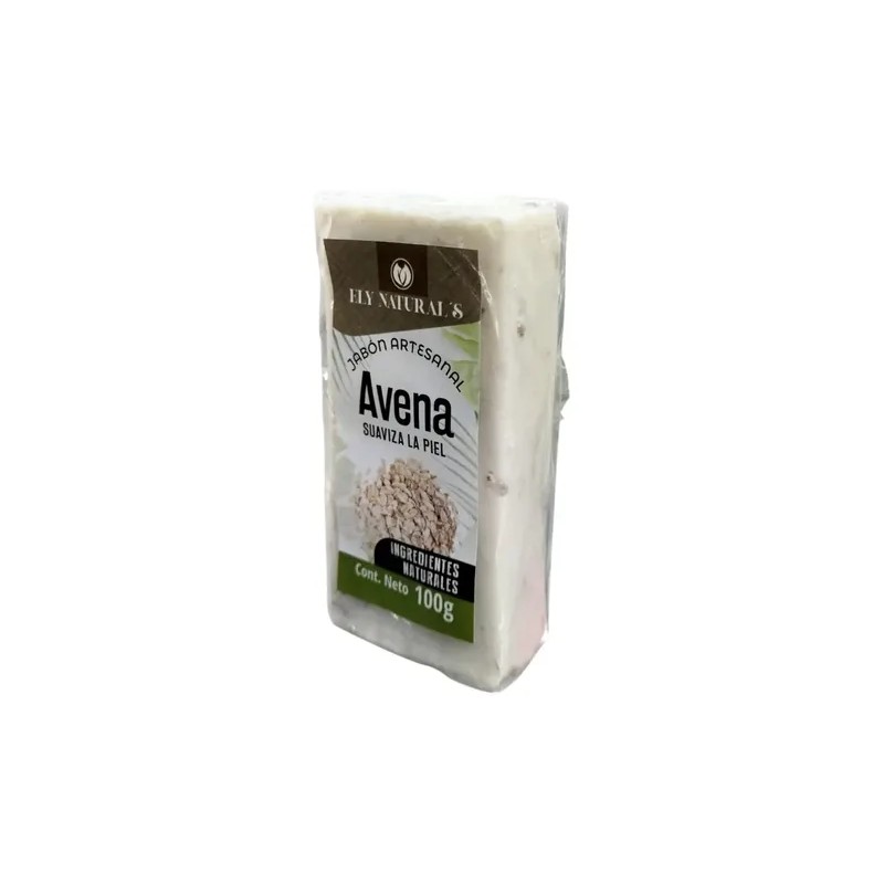 Jabón Artesanal De Avena Suavidad Y Cuidado Natural