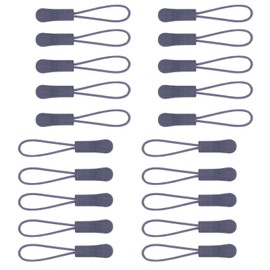 20Pcs Replacement Zipper Pulls Zipper Pull Cord ExtenderZipper Tab Tags Cord Extension Fixer for Luggage Handbags, Backpacks, Jackets, Purse Man Women