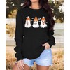 Mommy and Me Matching Outfits - Letter Print Crewneck Pullover