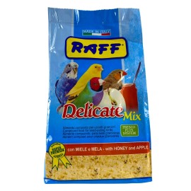 Raff Delicate Mix with honey & apple compound food for seed-eating birds (500g)