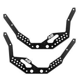 NexxSpeed Aluminum Chassis Frame Rail Set (Black) - AXIAL AX24
