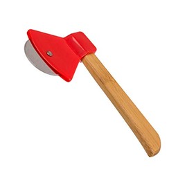 Out of the blue Pizzacutter 71/3237 Axe Approx. 18 cm Bamboo and Stainless Steel