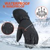 Heated Gloves for Men Women - Rechargeable Electric Heated Gloves,