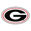 Craftique Georgia Bulldogs Decal (REF BULLDOG HEAD 2-PACK DE (2"),