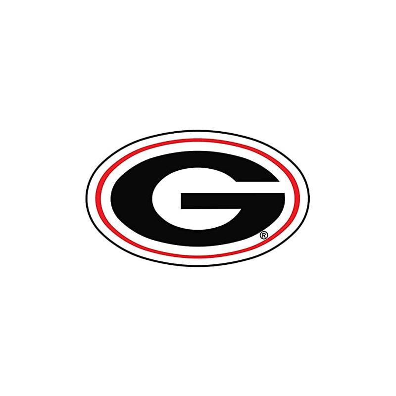 Craftique Georgia Bulldogs Decal (REF BULLDOG HEAD 2-PACK DE (2"),