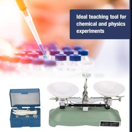 Mechanical Tray Scale, Mechanical Lab Scale with Weights, Laboratory Teaching Tools for Chemical Physics, Scales and Scales, Laboratory Scales and Scales