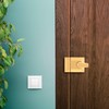 XFORT® Narrow Deadlocking Night Latch 40mm, Complete with Rim Cylinder