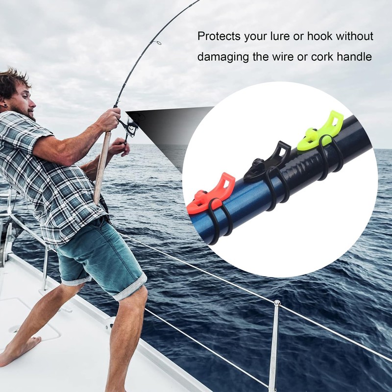 Hook Keeper Hook Eye Hook Holder Fish Fishing Tackle Accessories