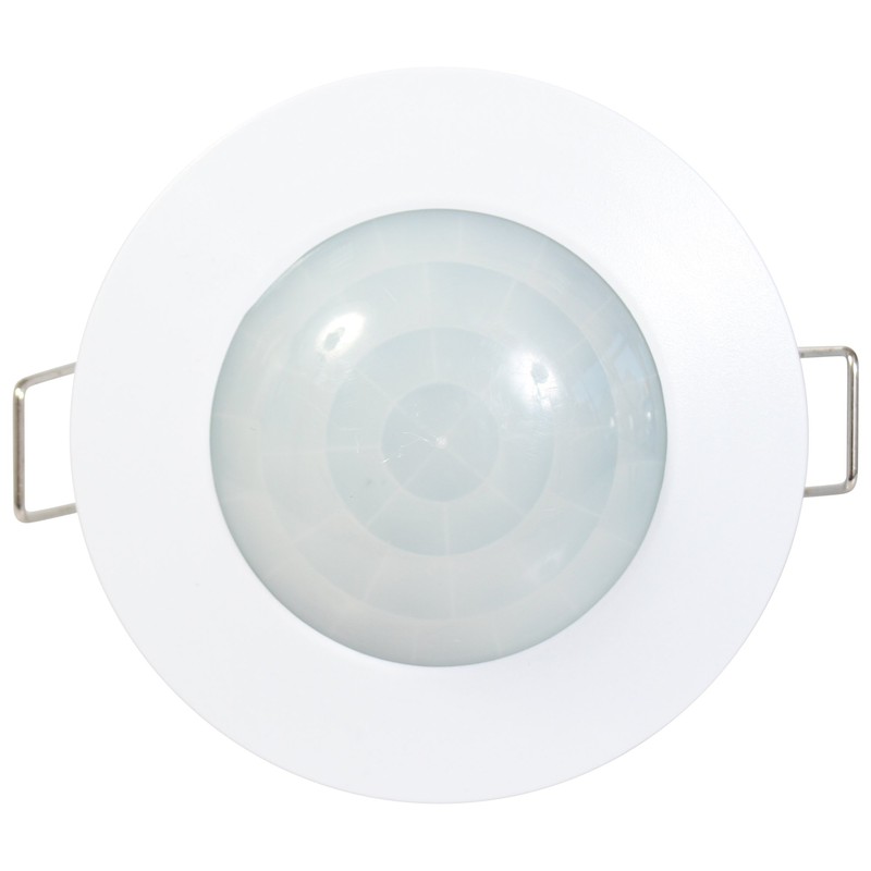 360 Degree PIR Motion Sensor - 1200w White Recessed Ceiling