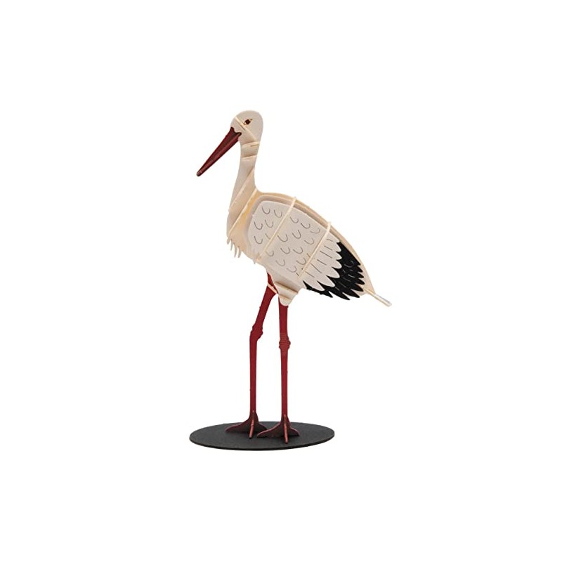 Fridolin 3D Paper Model Stork