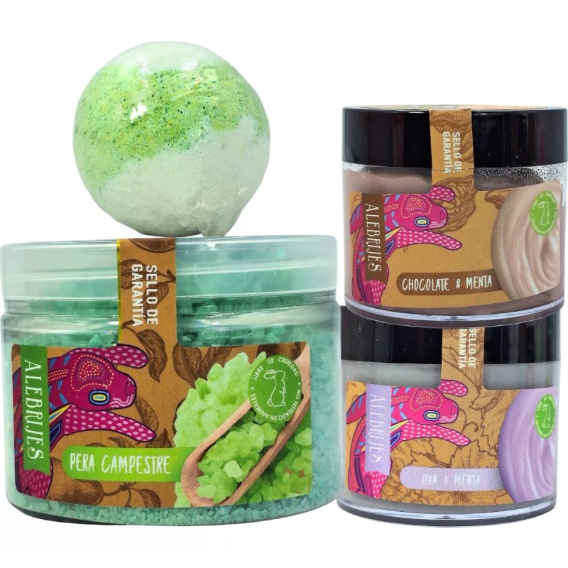 Mc Nails Kit Spa. Humectantes. Sales, Exfoliante. 9pzs. Mc Spa.