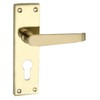 Designer Levers - Victorian Straight Lever Door Handles - Polished