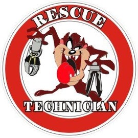 JB Rescue Technician Taz Decal