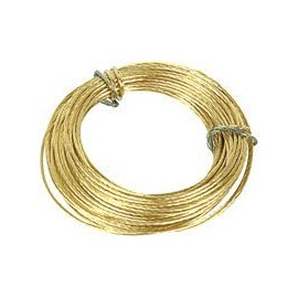 Brass Wire 2 packs of 6m. (12m) For picture hanging