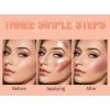 Set De 3 Espátula Lasting Contouring Stick Contorno Blush