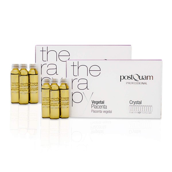 Postquam - Therapy | Hair Capsules Against Hair Loss with Plant Placenta - 24 Ampoules x 9 ml