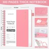 EMSHOI Notebook A5 Lined 100 g/m² Paper, 300 Pages -