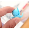 Drhob 6 pcs Exquisite Snail Shape Silicone Tea Bag Holder