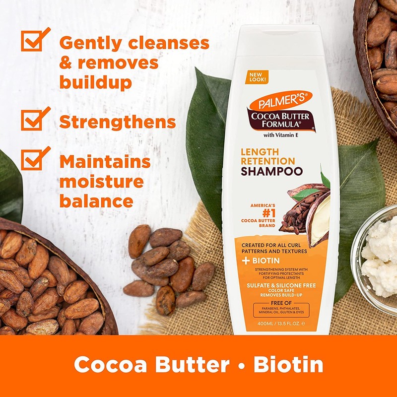 Palmer's/Length Retention - Cocoa Butter Formula/Shampoo & Conditioner/Deal (Pack of