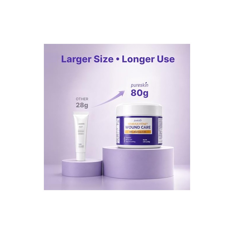 PURESKIN Manuka Honey Wound Care: Manuka Honey Wound Gel -
