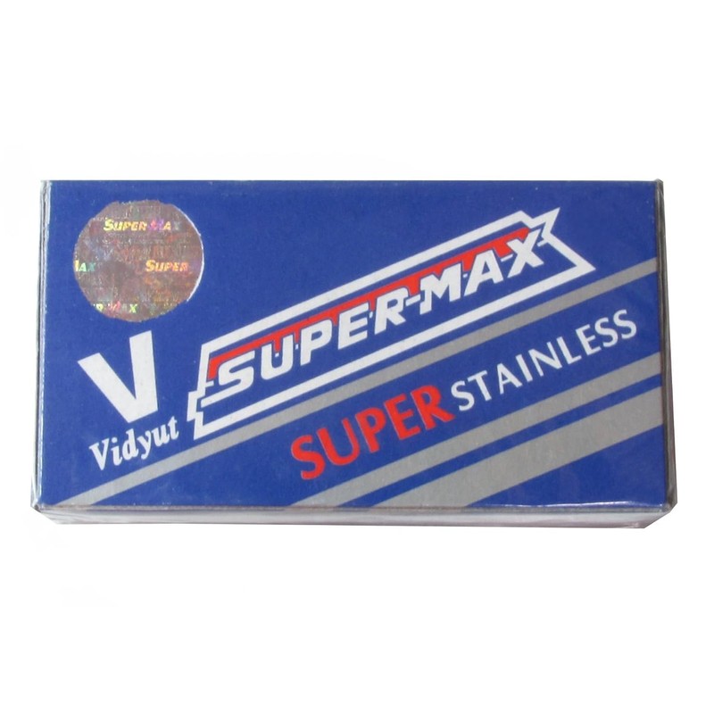 200 Razor Blades Supermax Super Stainless
