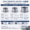 Resistpro b Duct Connectors Φ100mm Set of 2 Zinc Plated