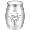 CREATCABIN Small Keepsake Urn Mini Cremation Urns Tree of Life