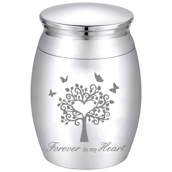 CREATCABIN Small Keepsake Urn Mini Cremation Urns Tree of Life