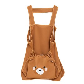 Scotry Pet Carrier Apron with Pocket Cat Sleeping Bag Dog Carrier Sling Kitten Carrier Bag Cat Carrier Pouch for Small Medium Sized Animals Hands-Free Shoulder Carry (Brown)