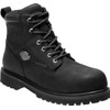 HARLEY-DAVIDSON FOOTWEAR Men's Gavern Waterproof Leather Motorcycle Casual Boot, Black,