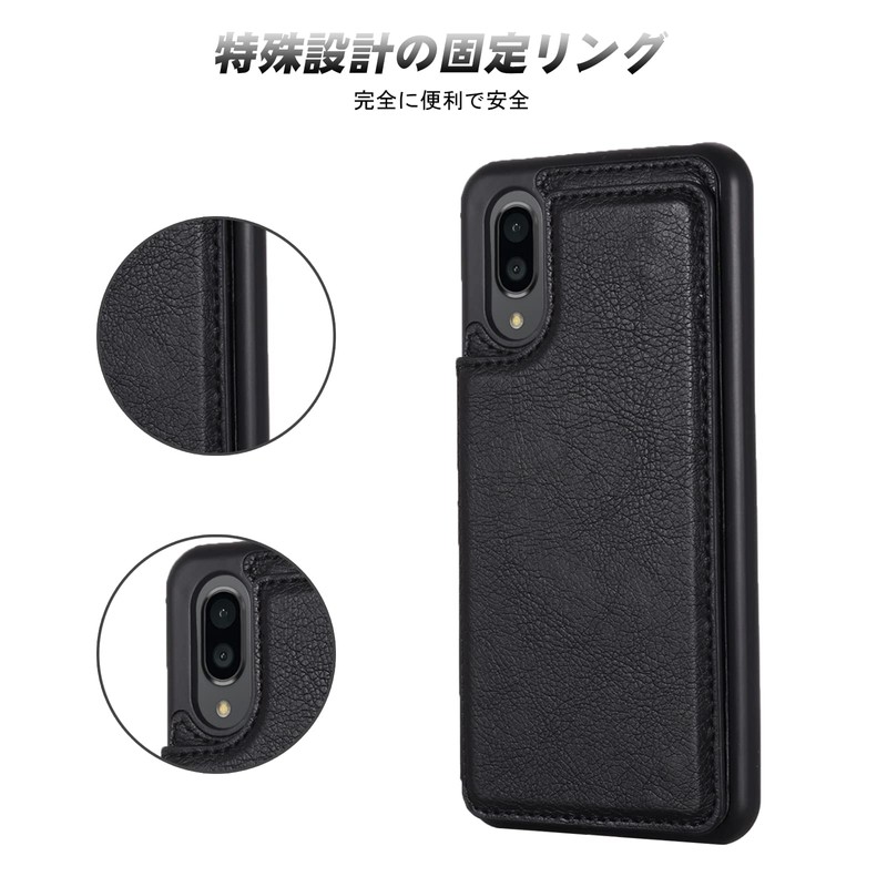 [Antimam] Compatible with AQUOS Sense 3 Plus/SH-RM11/au SHV46/901SH Case Notebook