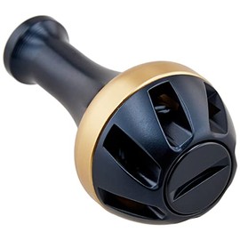 Daiwa SLP Works Aluminum Round Knob, Size S, Navy/Gold