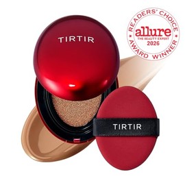 Tirtir Mask Fit Red Cushion Foundation Full Coverage Weightless Skin Satin Glow Finish Korean Makeup Beauty Tattoo Cover Buildable 37c Almond