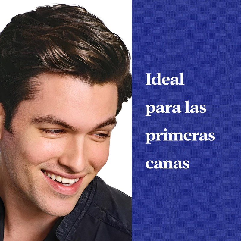Grecian Express Tinte Colorante Para Hombre Castaño Oscuro Paquete de