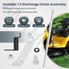 631-05168C Discharge Chute Assembly for Cub Cadet Fabricated Decks RZT