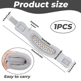 Simsky Nacken- und Schulterrelaxer, Nacken-Relax, atmungsaktiv, Chiropraktik-Kissen, Halswirbelstütze, Nackendehner, Nackendehner, Nackendehner, Nackentraktion