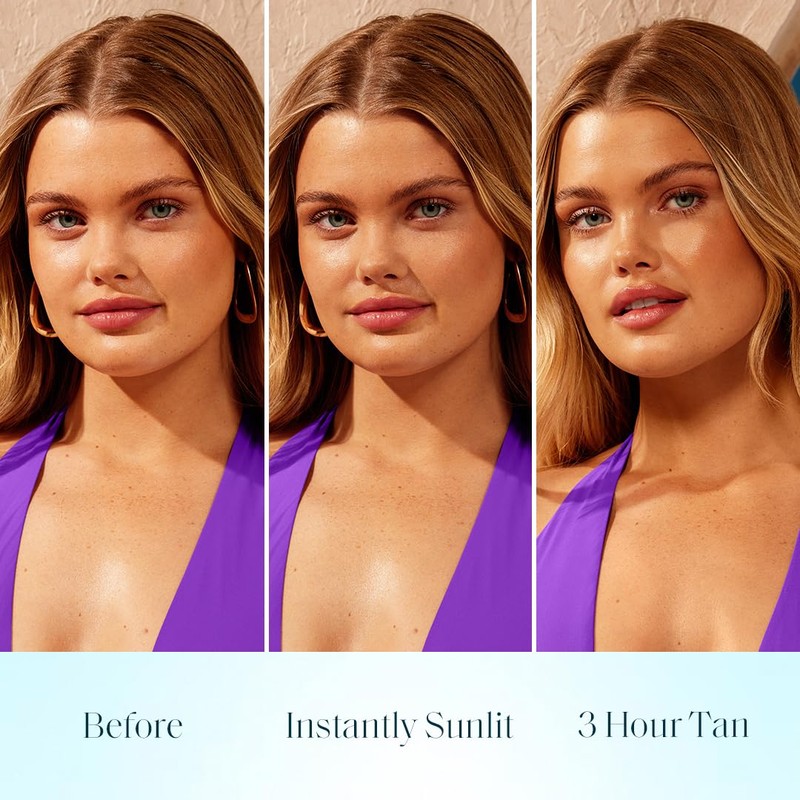 St.Tropez Sunlit Skin Self Tan Express 30 ml, Instant Bronzy