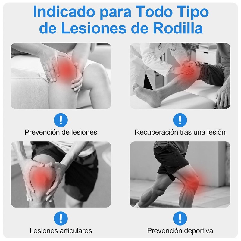 2 Rodilleras para Rotuliana Menisquera Deportiva,Bandas de Rotula Silicona