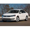 Rvinyl Pillar Post Window Trim Compatible with Volkswagen Passat 2012-2019