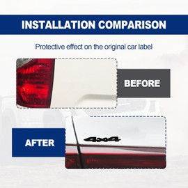 for Ram Matte Black 4X4 Letter Rear Tailgate Badge Emblem Fit for 2019-2022 RAM 1500 2500 3500 Big Horn Rebel TRX OEM Big Horn Rebel (Black)