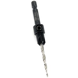 FTG USA Adjustable Wood Countersink Drill Bit #6 (9/64") for Woodworking