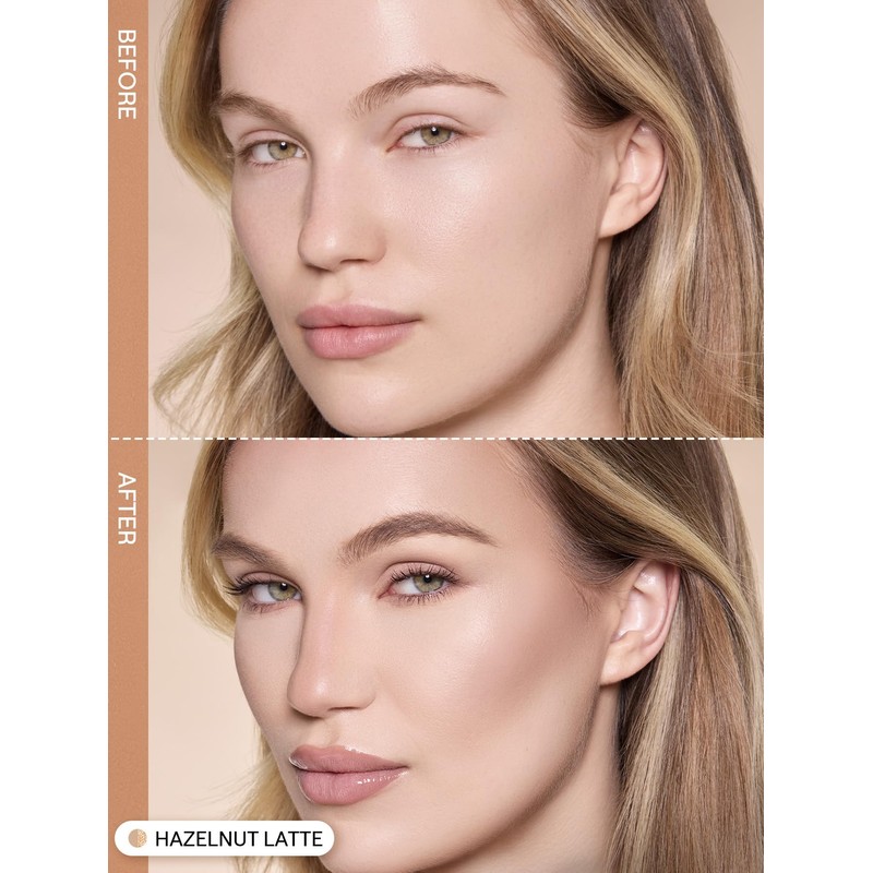 SHEGLAM 2-in-1 Contour & Highlight Stick Cream Waterproof Contour Stick-Hazelnut