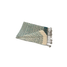 Briomhar Celtic Scarf for Women - Celtic Trinity Knot Scottish Gifts for Ladies (Teal)