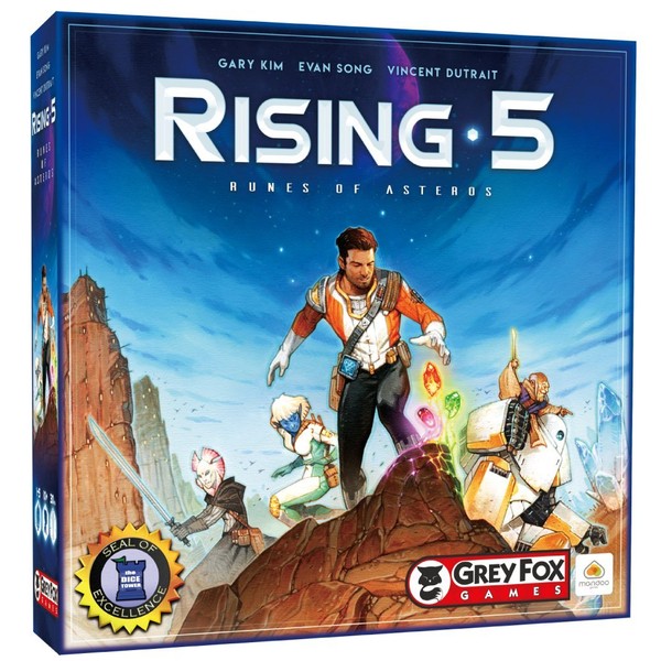 Grey Fox Games Rising 5 Board Game